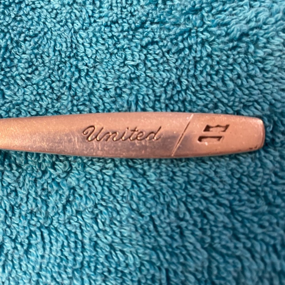 Vintage United Airline Silver-plate Soup Spoon